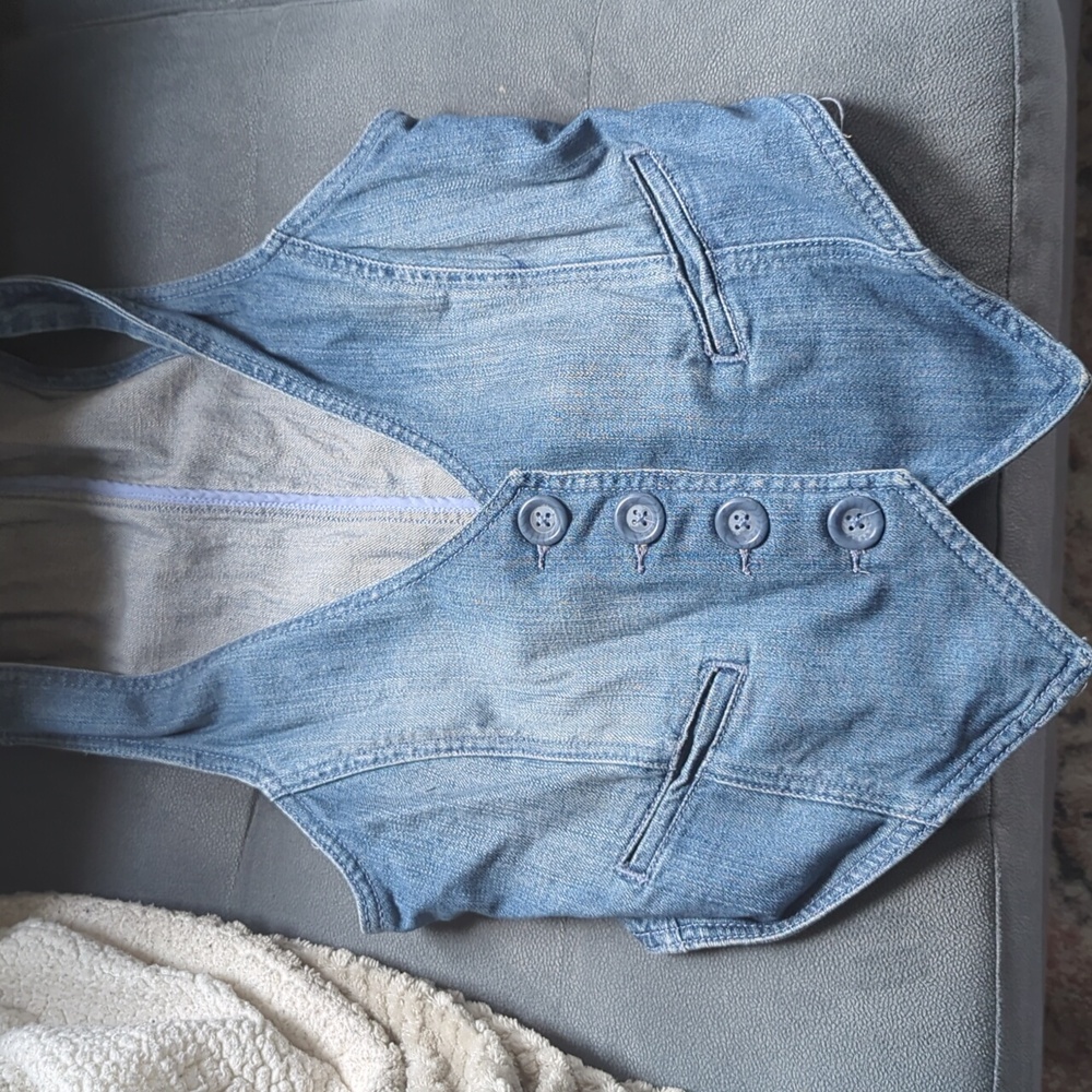 Brand new ANA Jean vest